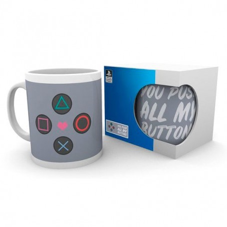 GB EYE - mug / tasse PS Push My Buttons - GB Eye