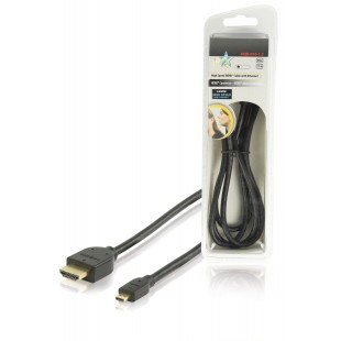 HQ câble HDMI® Haute Vitesse avec Ethernet connecteur HDMI® - micro connecteur HDMI® 1.50 m
