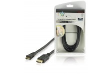 HQ High Speed HDMI® cable with Ethernet HDMI® Connector - HDMI® Mini Connector 2.50 m