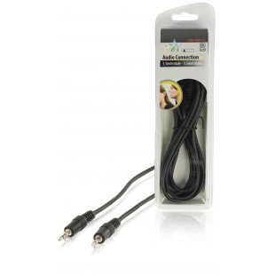 HQ stereo audio cable 3.5mm male - 3.5mm male 2.50 m