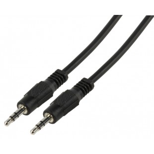 JACK 3.5MM STEREO MALE VERS JACK 3.5MM STEREO MALE - 0.25m