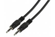 JACK 3.5MM STEREO MALE VERS JACK 3.5MM STEREO MALE - 0.25m
