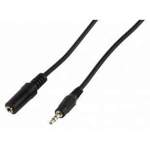 JACK 3.5MM STEREO MALE - JACK 3.5MM STEREO FEMELLE - 2.00m