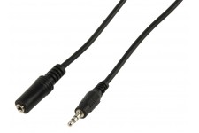 JACK 3.5MM STEREO MALE - JACK 3.5MM STEREO FEMELLE - 2.00m