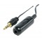 CABLE D'EXTENSION 3.5MM AVEC CONTROLE VOLUME 1.2 M