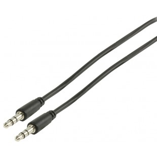 Valueline 3.5 mm stereo audio cable 2.00 m black