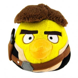 ROVIO ENTERTAINMENT - Han Solo Peluche Angry Birds Star Wars 13cm