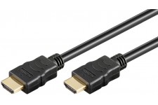 Lot de 2 câbles HDMI 2.0 haut débit 4K Ultra Compatible Ethernet / 3D / retour audio [Nouvelles normes] 2 m