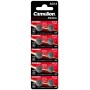 Lot de 10 : Camelion Blister 10 Piles Boutons AG13 LR44/LR1154/357 sans Mercure