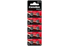 Lot de 10 : Camelion Blister 10 Piles Boutons AG13 LR44/LR1154/357 sans Mercure