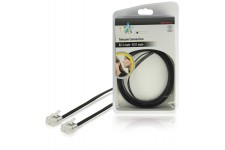 HQ câble téléphonique RJ11 mâle - RJ11 mâle 5.00 m