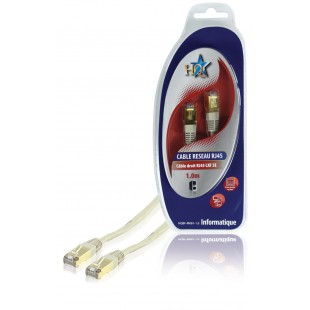 CABLE RESEAU RJ45 CAT5E 1M HQ