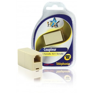 COUPLEUR RJ11 F/F HQ