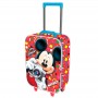 KARACTERMANIA - Valise trolley 3D Disney Mickey Say Cheese 2 roues 52cm 