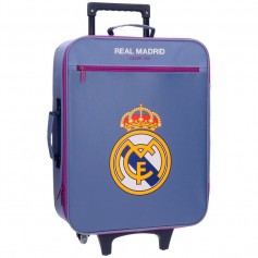 NEXT DOOR UNIVERSAL - Valise Trolley Real Madrid Magnum 2w 52cm Bleu 