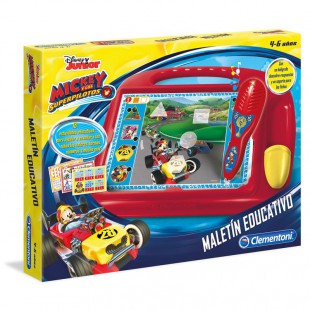 CLEMENTONI - Mallette pédagogique Disney Mickey Roadster 