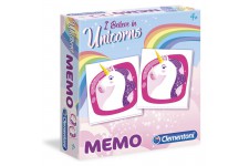 CLEMENTONI - Unicorns Memo jeu 