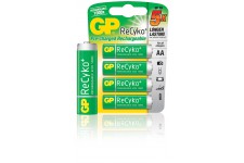 GP Recyko+ batteries AA mignon penlite rechargeables