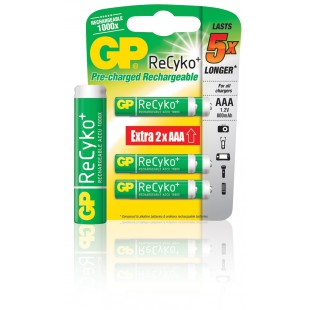 GP Recyko+ rechargeable AAA mignon penlite 1.2 V 850 mAh
