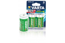 BATTERIES R20 POWER PLAY RECHARGEABLE VARTA