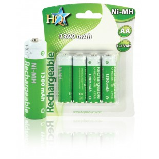 HQ batteries NIMH AA 1.2V 1300 MAH 