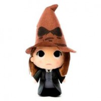 FUNKO - Harry Potter Hermione avec chapeau de tri peluche 15cm 