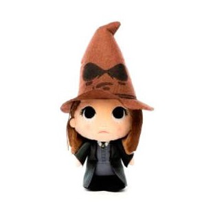 FUNKO - Harry Potter Hermione avec chapeau de tri peluche 15cm 