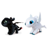 PLAY BY PLAY - Comment dresser votre dragon 3 peluches assorties 26cm 