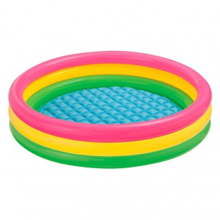 INTEX - Coucher de soleil piscine gonflable 