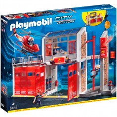 PLAYMOBIL - Caserne de pompiers Playmobil 