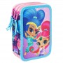 CERDA - Trousse à crayons triple Shimmer and Shine Giotto 
