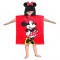 CERDA - Serviette poncho en coton Disney Minnie 