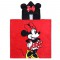 CERDA - Serviette poncho en coton Disney Minnie 
