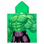 CERDA - Serviette de bain poncho en coton Marvel Avengers Hulk 