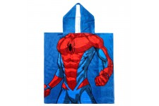 CERDA - Serviette Poncho en coton Marvel Spiderman 