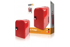 basicXL mini frigo thermos 4 litres rouge