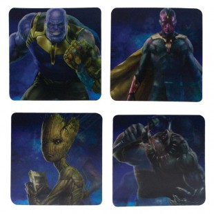 PALADONE - Dessous de verre 3D Marvel Avengers Infinity War 
