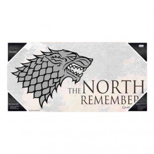 SD TOYS - Affiche en verre de Game of Thrones The North Remember 