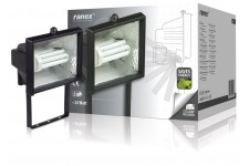 Ranex floodlight with energy saving lamp