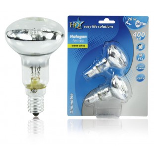 HQ Eco E14 28 W R50 halogen reflector lamp