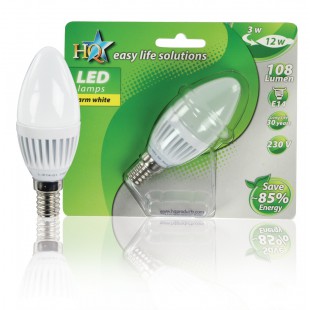 HQ ampoule LED E14 bougie 3W