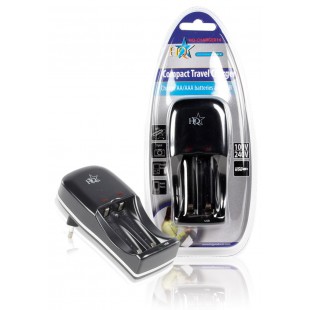 HQ chargeur compact de voyage AA/AAA + USB