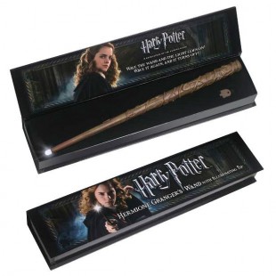 NOBLE COLLECTION - Harry Potter Hermione Granger Baguette Lumineuse 