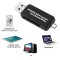 Alpexe Lecteur de cartes SD/microSD USB 2.0 ( Pour PC et ordinateurs portables smartphones/tablettes avec fonction OTG)