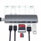 Alpexe Hub universel USB 3.1 Type-C multifonction 7-en-1 pour MacBook Pro
