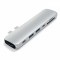 Alpexe HUB 7 en 1 pour Macbook Pro (ports USB 3.0, USB C, port HD 4K et SD)