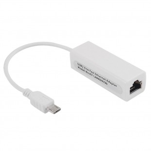 Alpexe Adaptateur Ethernet pour tablette PC Micro USB 5 broches vers RJ45 10/100 Mbps