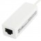 Alpexe Adaptateur Ethernet RJ45 Micro USB smartphone tablette tactile blanc