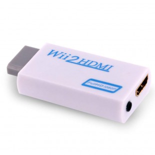 Alpexe Wii Adaptateur HDMI Convertisseur Avec Audio Vidéo HD 