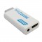 Alpexe Wii HDMI Video Converter - Full HD FHD 1080P adaptateur convertisseur 3,5 mm Sortie audio Jack